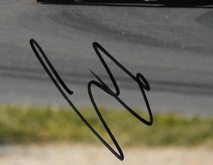 Signed Carlos Sainz Formula 1 Williams Racing 8x10 Photo #1 with JSA Authention