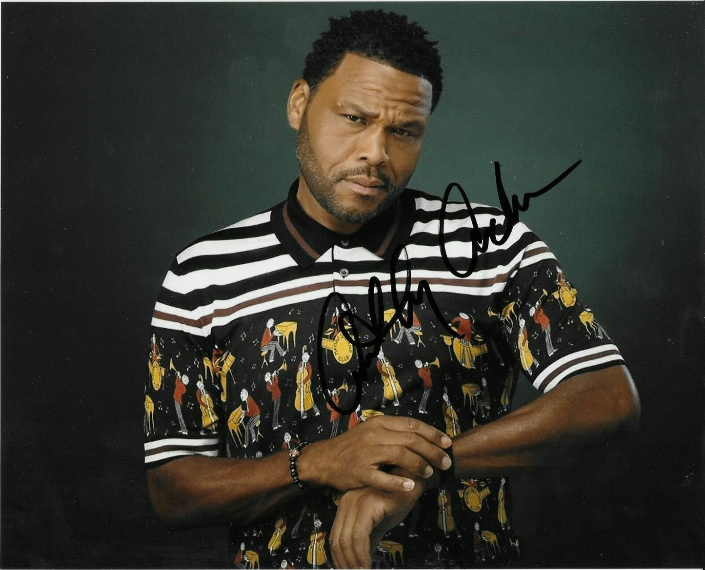 Signed Anthony Anderson Black-ish Autographed 8x10 Photo #2 Original