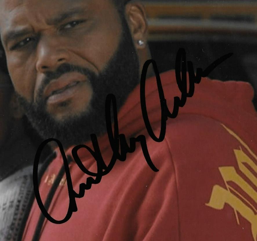 Signed Anthony Anderson Black-ish Autographed 8x10 Photo #3 Original