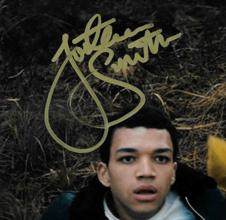 Signed Justice Smith Pokémon Detective Pikachu Jurassic World 8x10 Photo #1