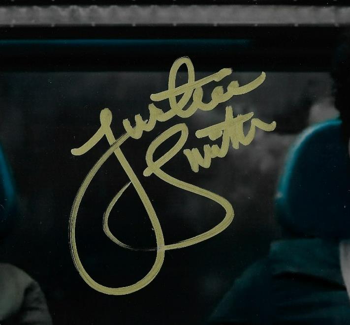 Signed Justice Smith Jurassic World: Fallen Kingdom 8x10 Photo #4 Original