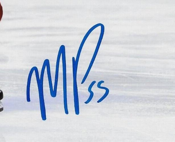 Signed Michael Pezzetta Montreal Canadiens Autographed 8x10 Photo #5 Original