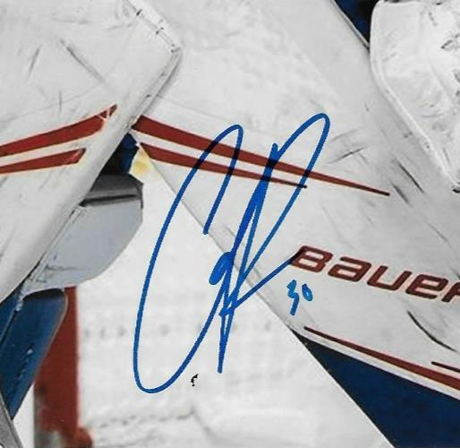 Signed Cayden Primeau Montreal Canadiens Autographed 8x10 Photo #1 Original