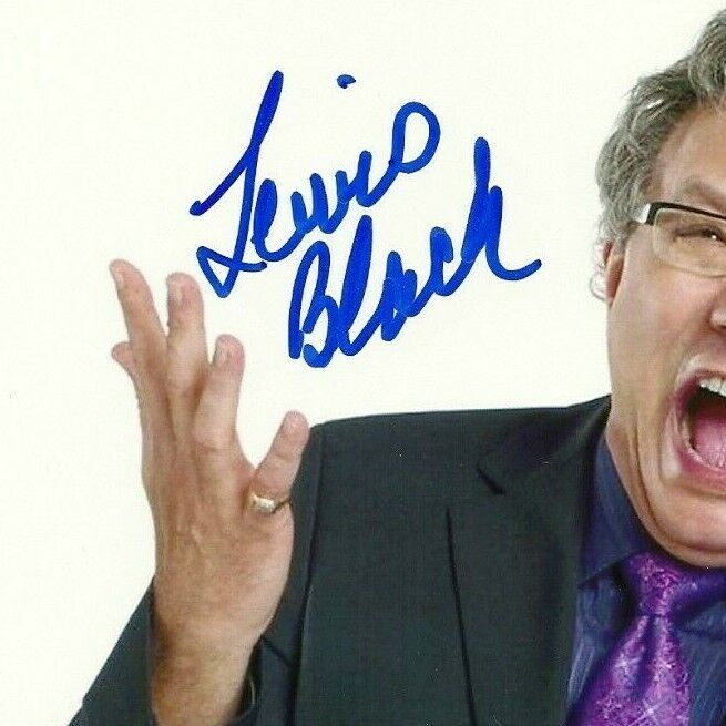 Signed Lewis Black Actor Comedian Autographed Inside Out 8x10 Photo #1 Original