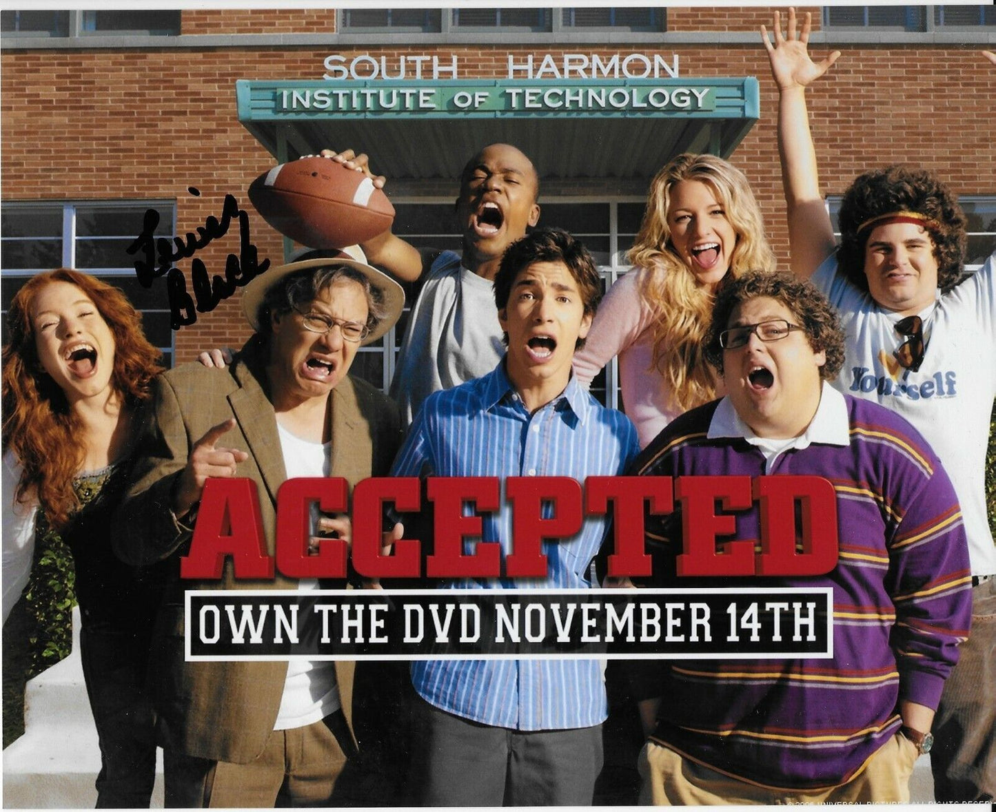 Signed Lewis Black Actor Comedian Autographed Accepted 8x10 Photo #3 Original