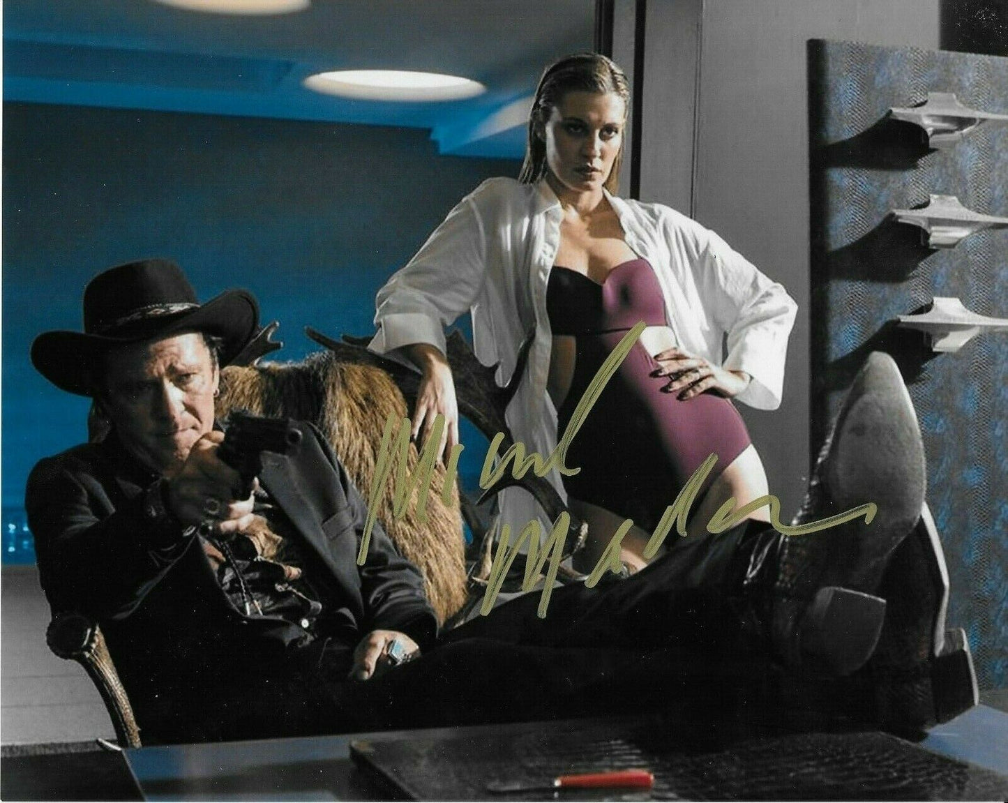 Signed Michael Madsen Autographed Kill Bill Reservoir Dogs 8x10 Photo 1 Original