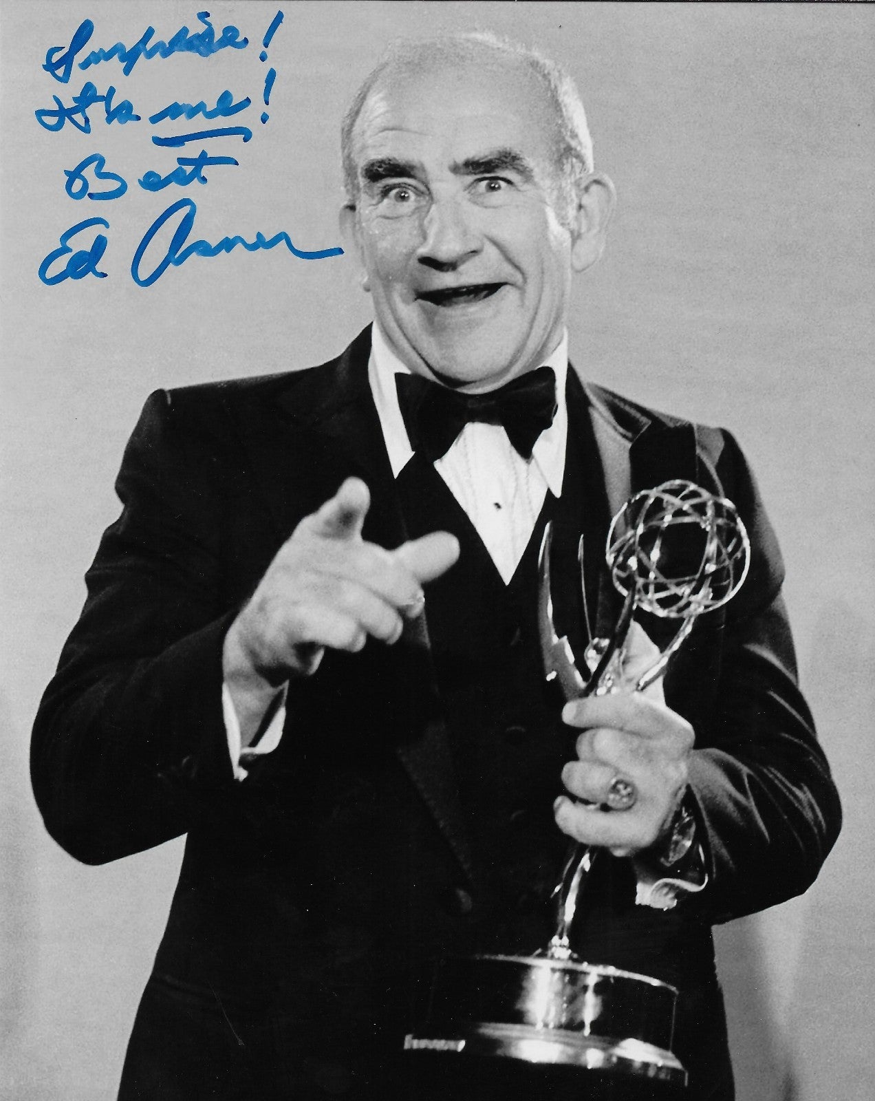 Signed Ed Asner Emmy Award Winner Autographed 8x10 Photo #7 Original