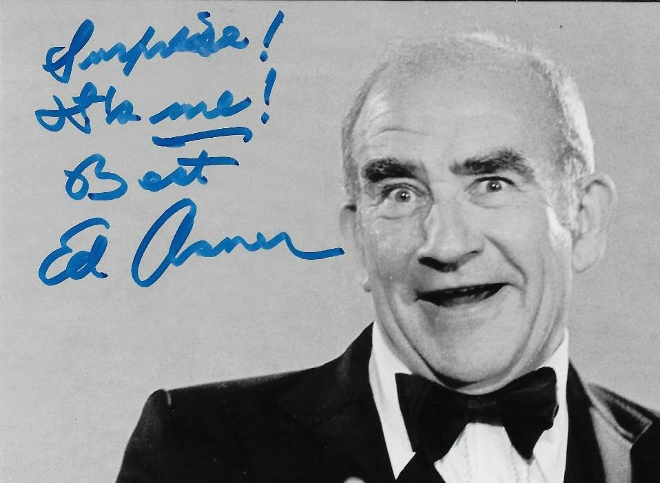 Signed Ed Asner Emmy Award Winner Autographed 8x10 Photo #7 Original