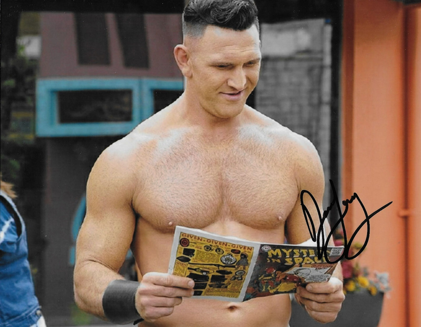 Signed Devan Chandler Long Doom Patrol Autographed 8x10 Photo #4 Original