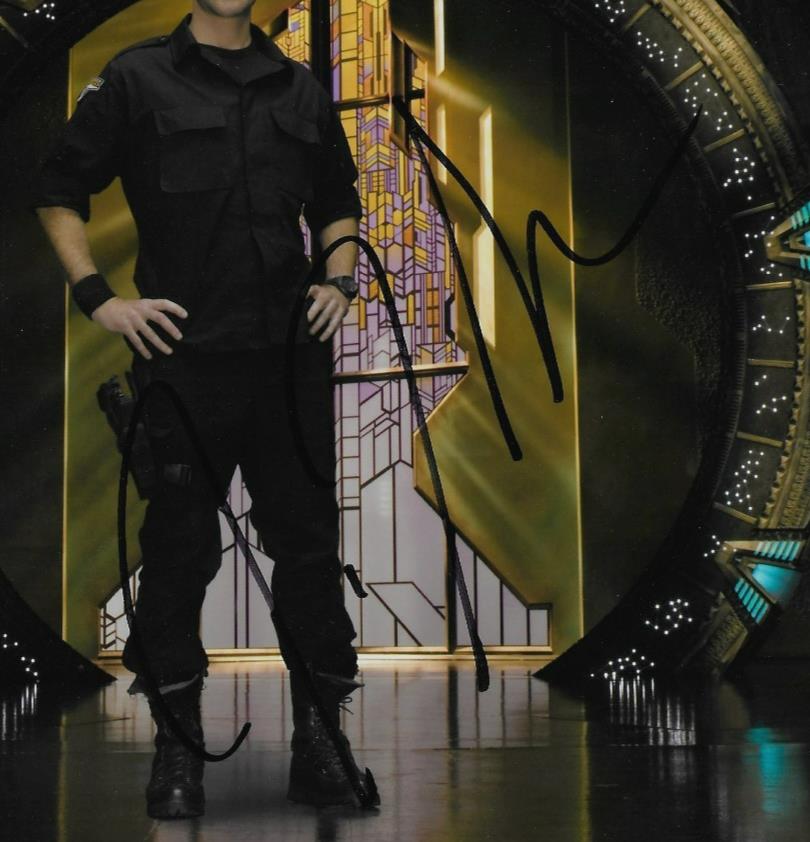 Signed Joe Flanigan Stargate Atlantis Autographed 8x10 Photo #1 Original