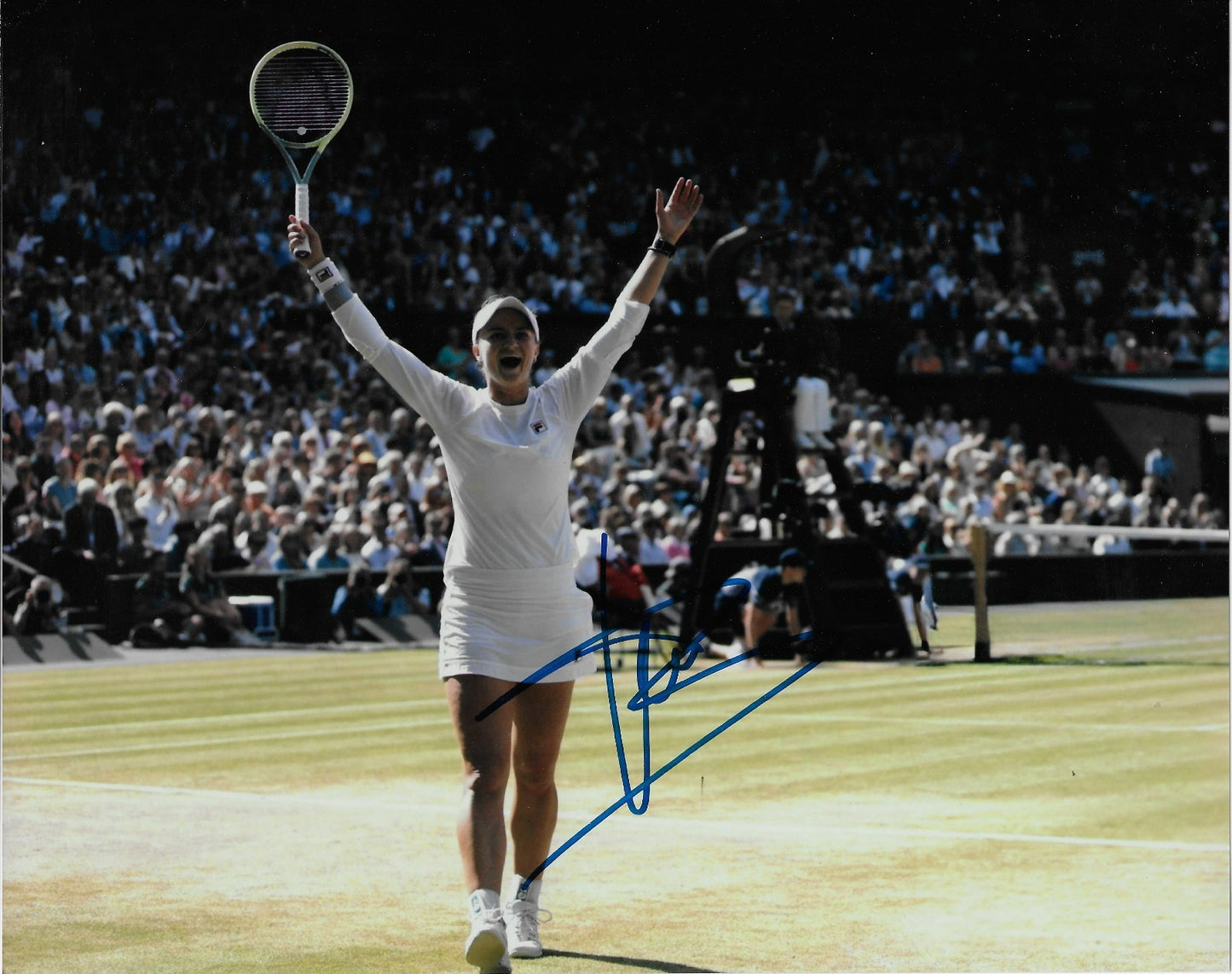 Signed Barbora Krejcikova Wimbledon Autographed 8x10 Photo #5 Original