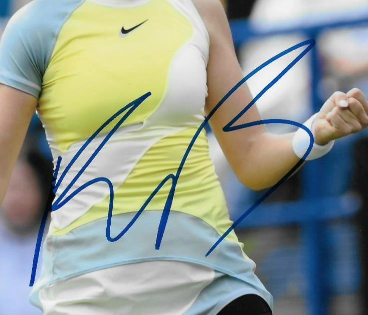 Signed Katie Boulter Womens Tennis Autographed 8x10 Photo #1 Original