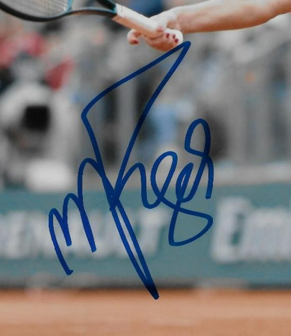 Signed Magdalena Frech Womens Tennis Autographed 8x10 Photo #3 Original