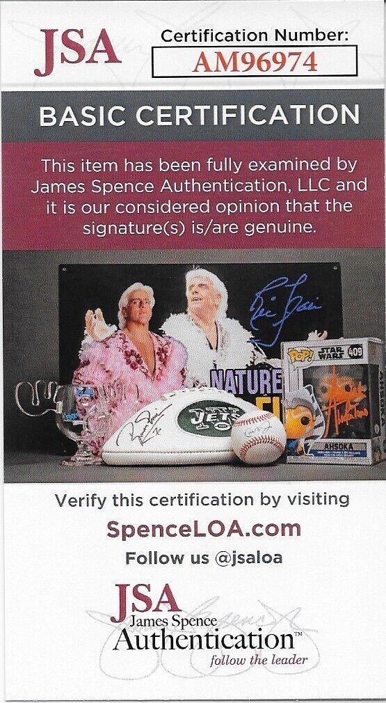 Signed Beatriz Haddad Maia Tennis 8x10 Photo #3 Original with JSA Authentication