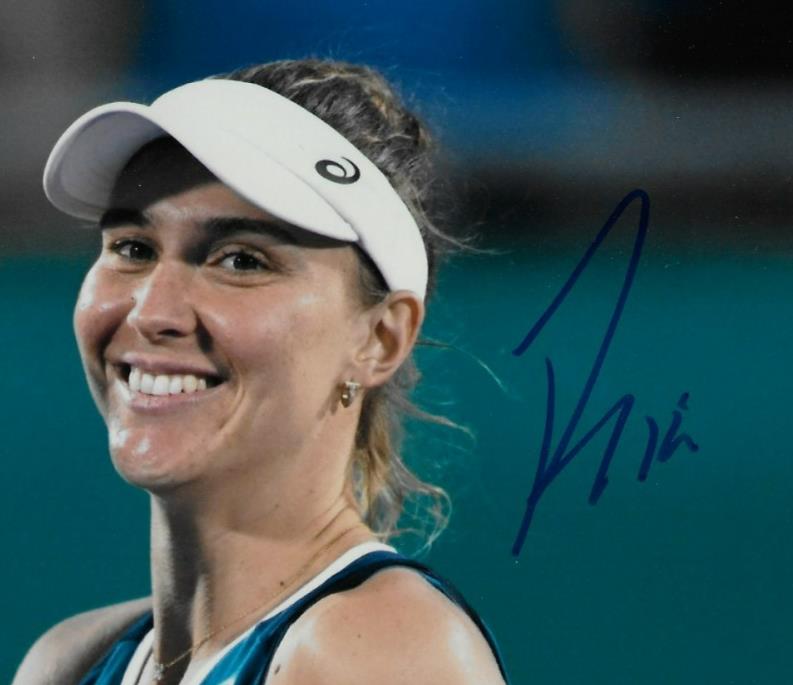 Signed Beatriz Haddad Maia Tennis Autographed 8x10 Photo #4 Original