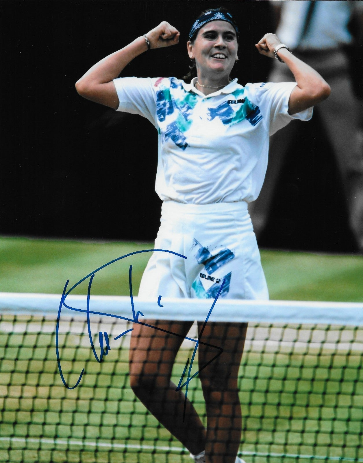 Signed Conchita Martinez Tennis Hall of Famer Autographed 8x10 Photo #1 Original