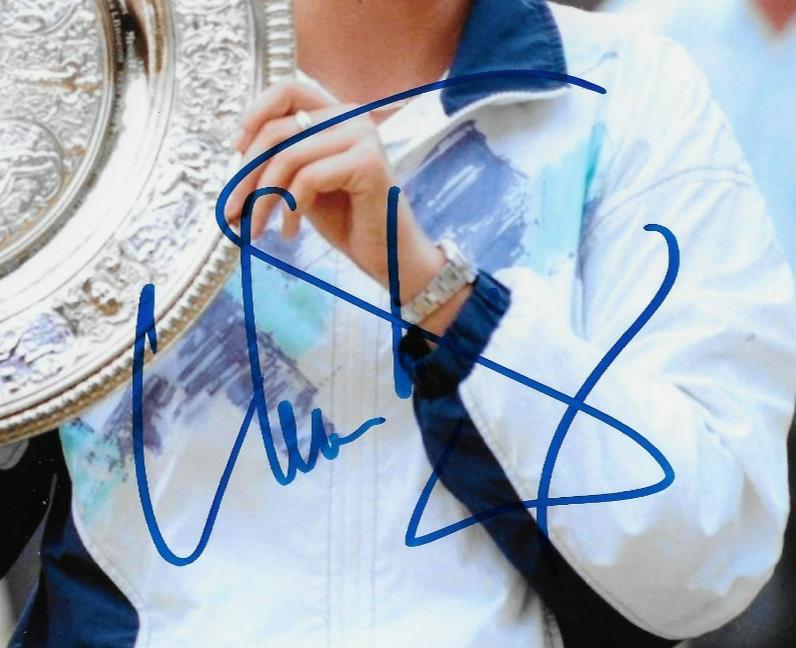 Signed Conchita Martinez Tennis Hall of Famer Autographed 8x10 Photo #4 Original