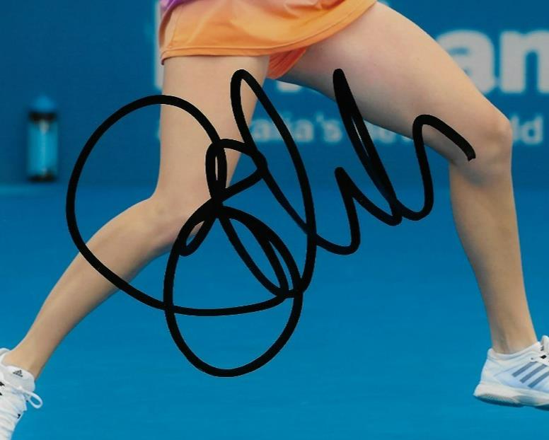 Signed Belinda Bencic Womens Tennis Autographed 8x10 Photo #6 Original