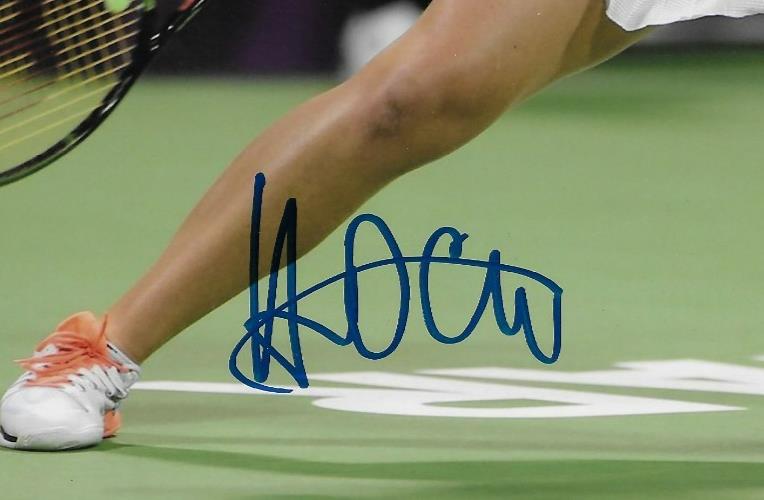 Signed Jelena Ostapenko WTA Tennis Autographed 8x10 Photo #3 Original