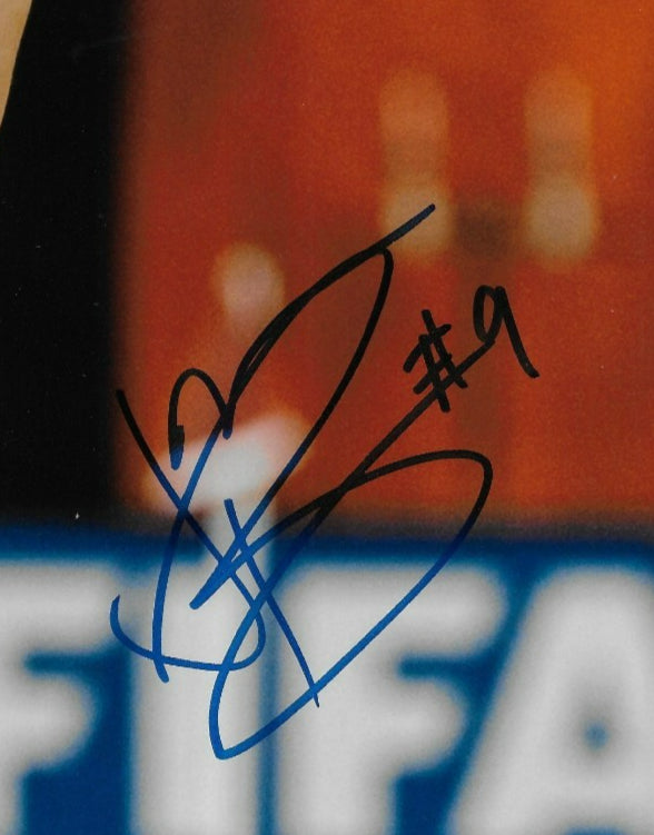 Signed Josee Belanger Team Canada Womens Soccer 8x10 Photo #4 Original