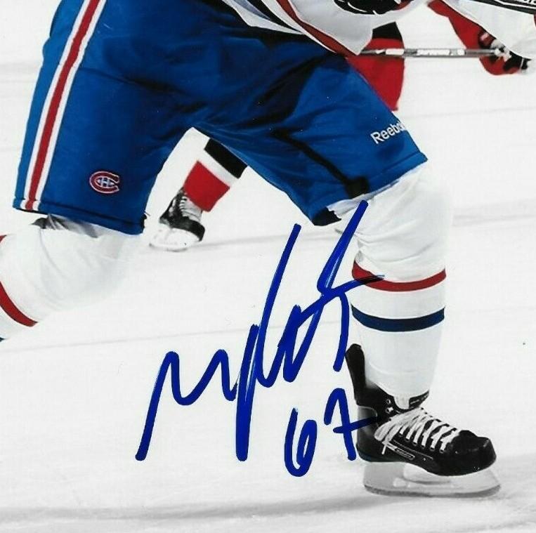 Signed Montreal Canadiens Max Pacioretty Autographed 8x10 Photo #2 Original