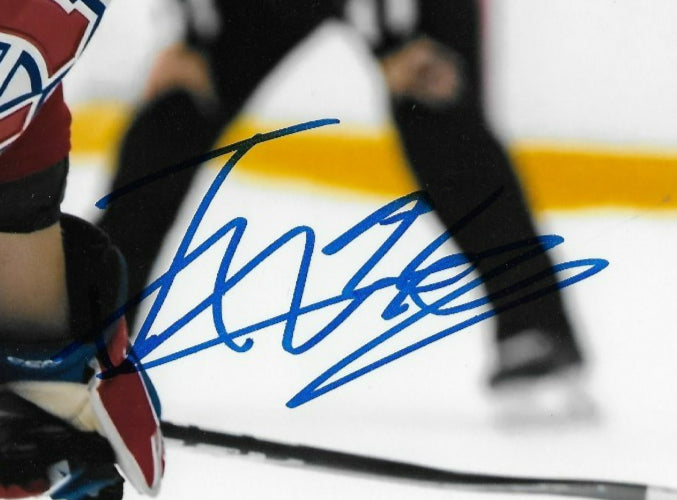 Signed Florian Xhekaj Montreal Canadiens Autographed 8x10 Photo #3 Original