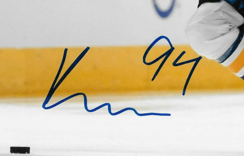 Signed Konsta Helenius Buffalo Sabres Autographed 8x10 Photo #1 Original