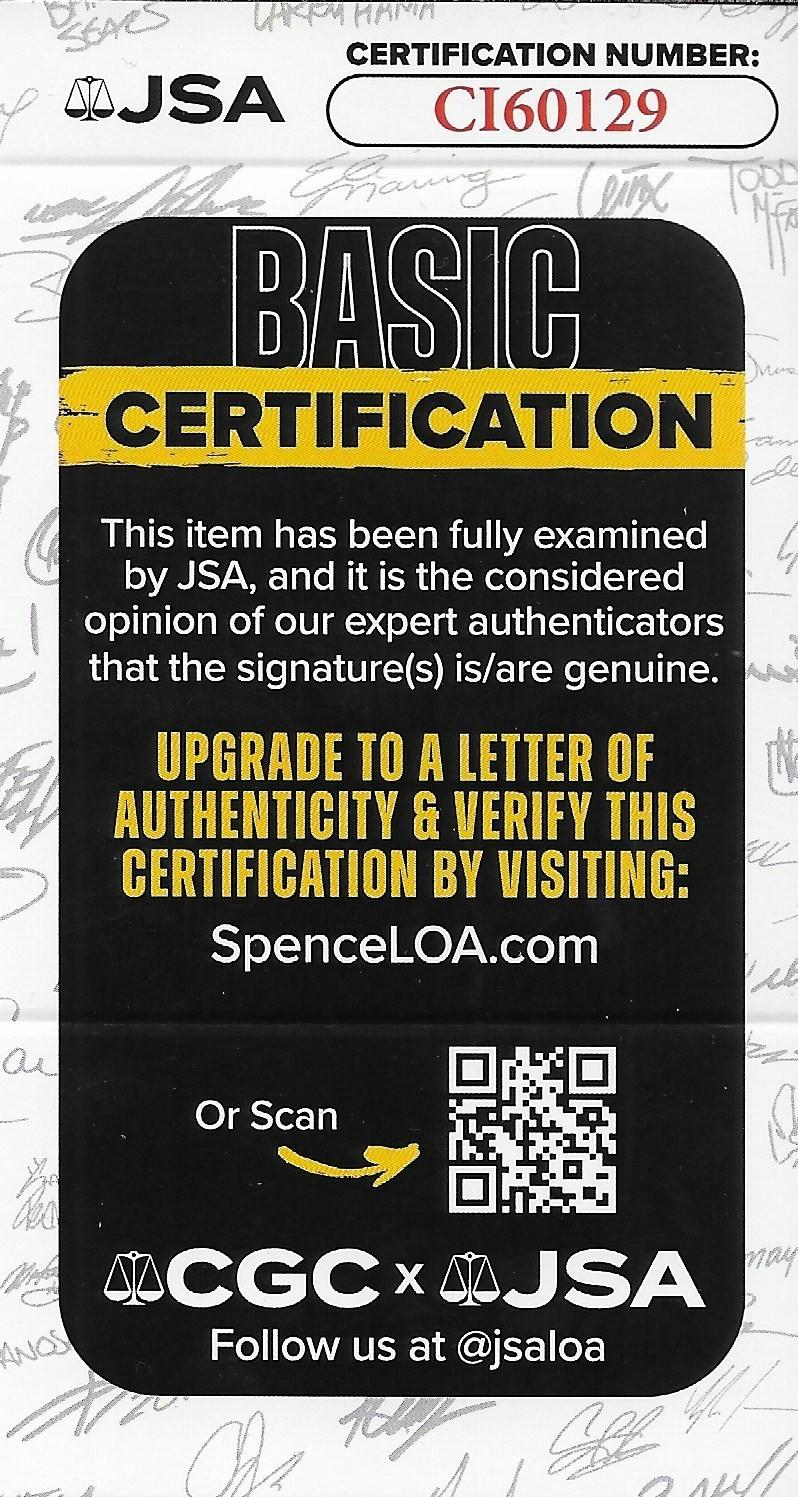 Signed Liam Lawson Formula 1 Bulls Racing 8x10 Photo #1 w JSA Authentication