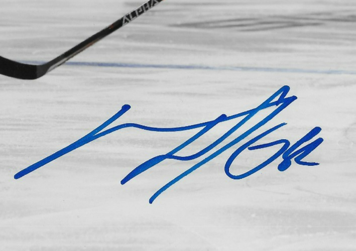 Signed MacKenzie Weegar Calgary Flames Autographed 8x10 Photo #3 Original