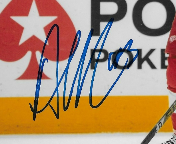 Signed Alex DeBrincat Detroit Red Wings Autographed 8x10 Photo #1 Original