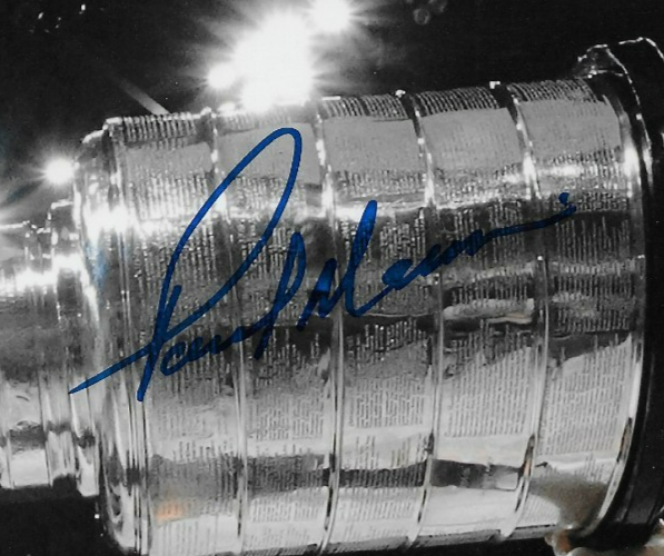 Signed Paul Maurice Florida Panthers Stanley Cup 8x10 Photo #1 Original