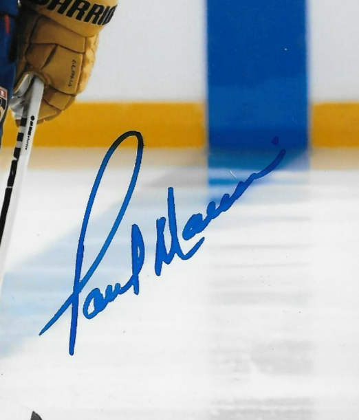 Signed Paul Maurice Florida Panthers Autographed 8x10 Photo #2 Original