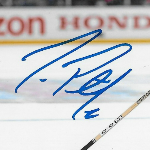 Signed Jeff Petry Florida Panthers Outdoor Classic 8x10 Photo #1 Original