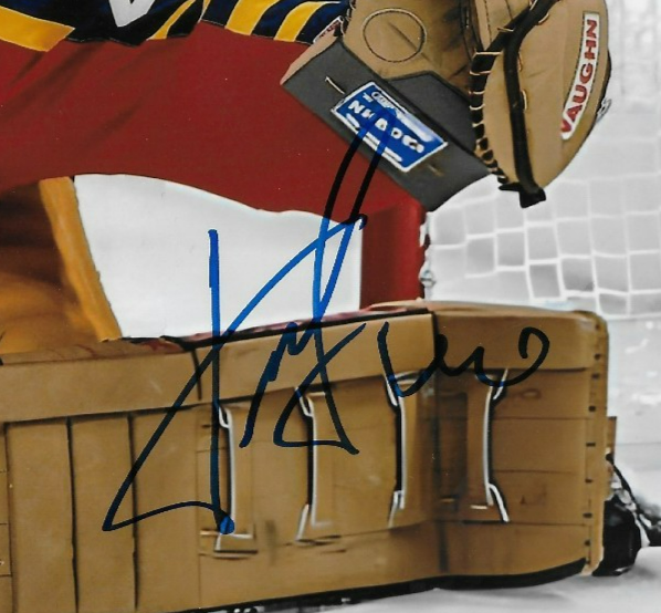 Signed Danill Tarasov Florida Panthers Outdoor Classic 8x10 Photo #1 Original