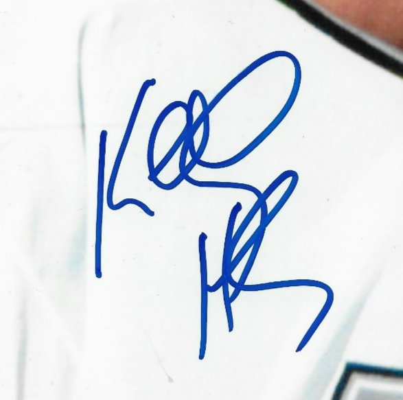 Signed Kelly Hrudey Los Angeles Kings Autographed 8x10 Photo #2 Original