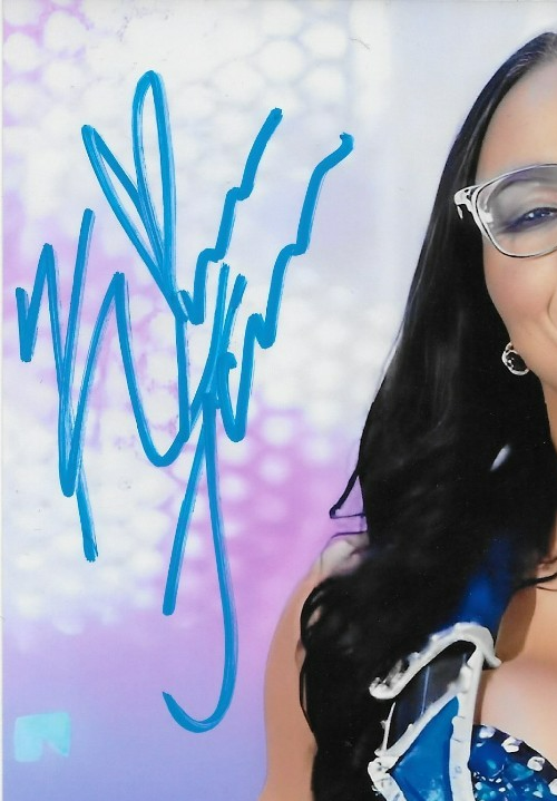 Signed Kiana James Smack Down WWE Autographed 8x10 Photo #8 Original