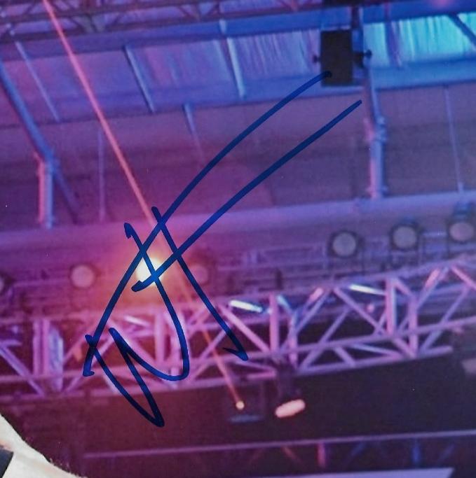 Signed Nathan Frazer Smack Down WWE Autographed 8x10 Photo #1 Original
