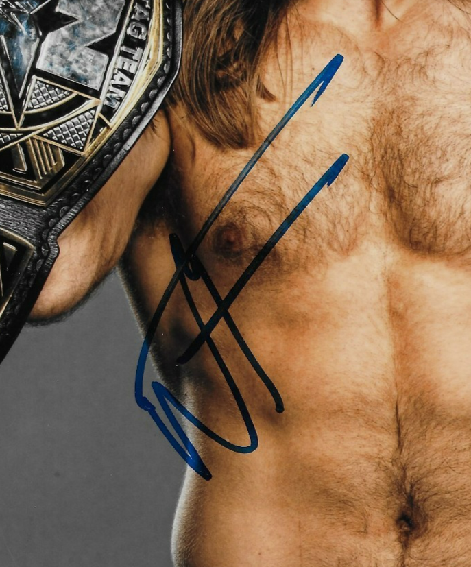 Signed Nathan Frazer Smack Down WWE Autographed 8x10 Photo #3 Original