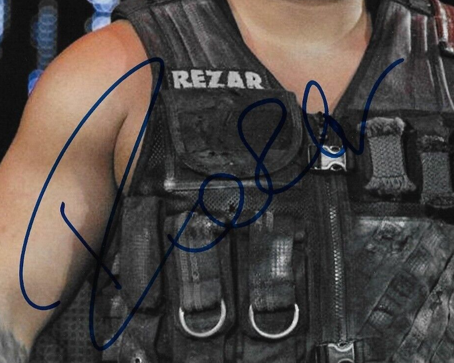 Signed Rezar WWE Autographed 8x10 Photo #1 Original
