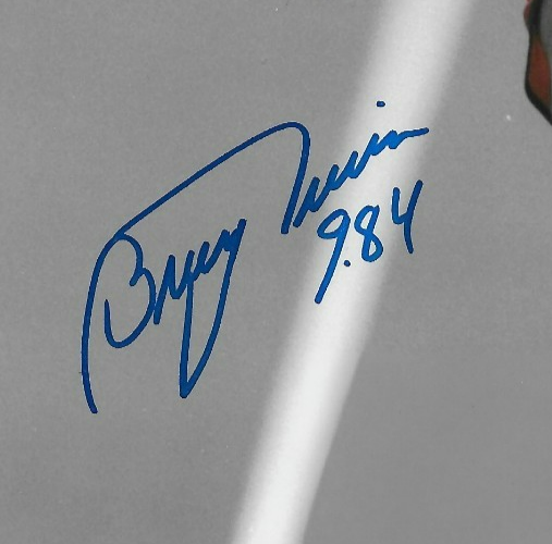 Signed Bruny Surin Team Canada Olympics Autographed 8x10 Photo #2 Original