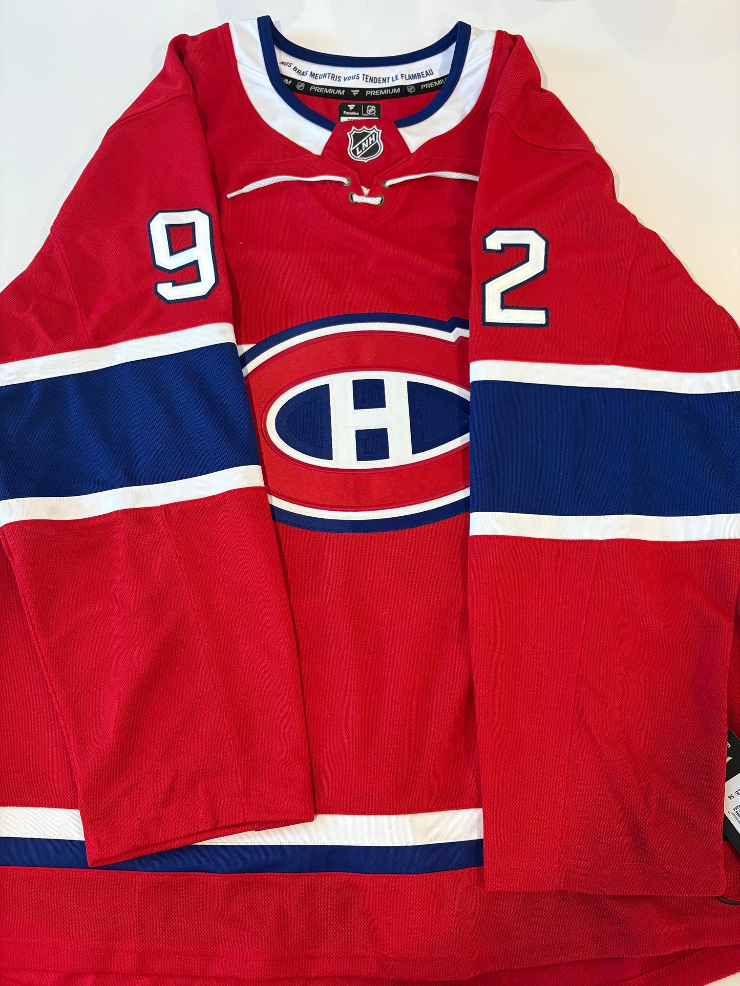 Signed Patrik Laine Montreal Canadiens Fanatics Jersey with JSA certification
