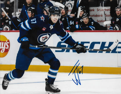 Signed Jacob Julien Winnipeg Jets Manitoba Moose 8x10 Photo #1 Original