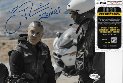 Signed Theo Rossi Juice Sons of Anarchy 8x10 Photo #1 with JSA Authentication
