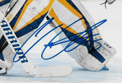 Signed Ville Husso St. Louis Blues  Autographed 8x10 Photo #1 Original