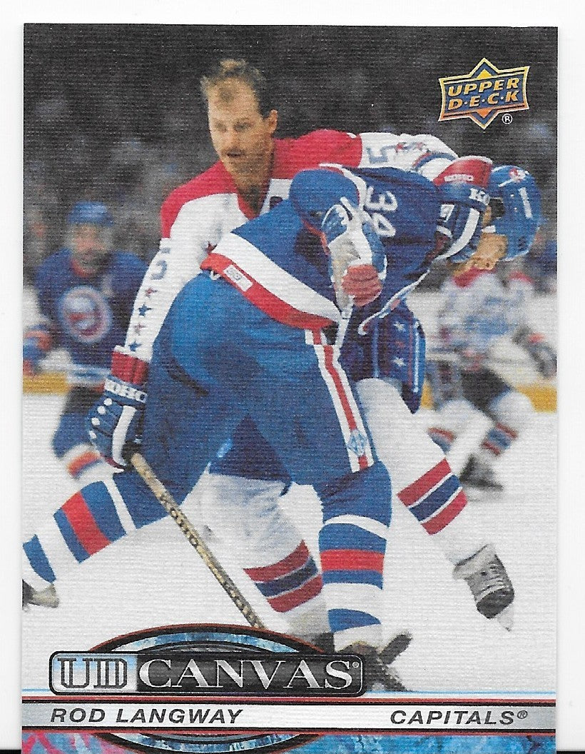 Rod Langway Washington Capitals UD Canvas S2 2025-26   Card  # C-245