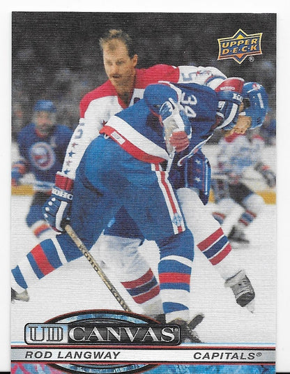 Rod Langway Washington Capitals UD Canvas S2 2025-26   Card  # C-245