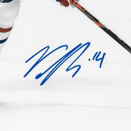 Signed Nick Suzuki Montreal Canadiens 8x10 Photo #1 Original JSA Authentication