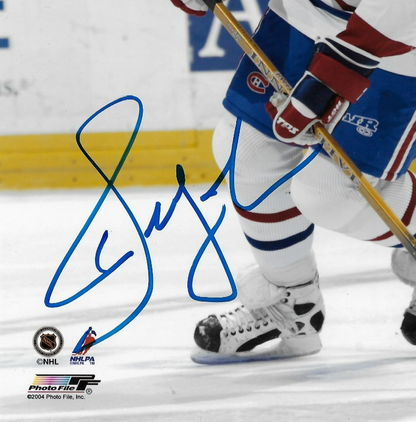 Signed Alex Kovalev Montreal Canadiens Autographed 8x10 Photo #2 Original
