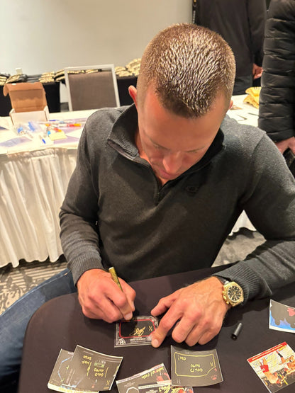 Signed Georges St Pierre UFC Last Fight 8x10 Photo #1 with JSA Private Signing