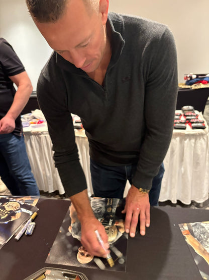 Signed Georges St Pierre UFC Autographed 8x10 Photo #4 with JSA Private Signing